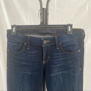 Guess boot cut jeans low rise